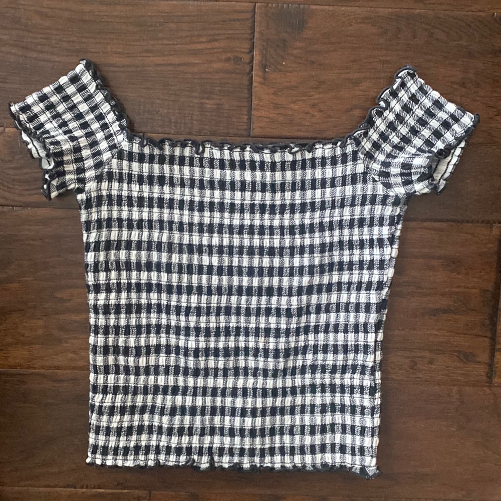 Hollister Smocked Top